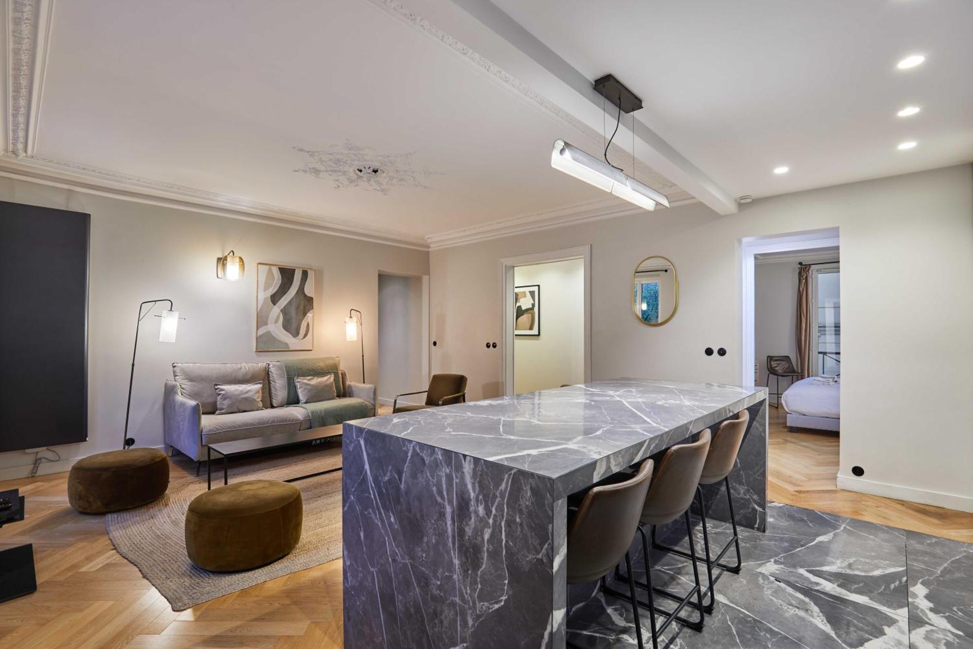 Magnificent Apartment - 3Br- 8P - Batignolles Paris Exterior foto
