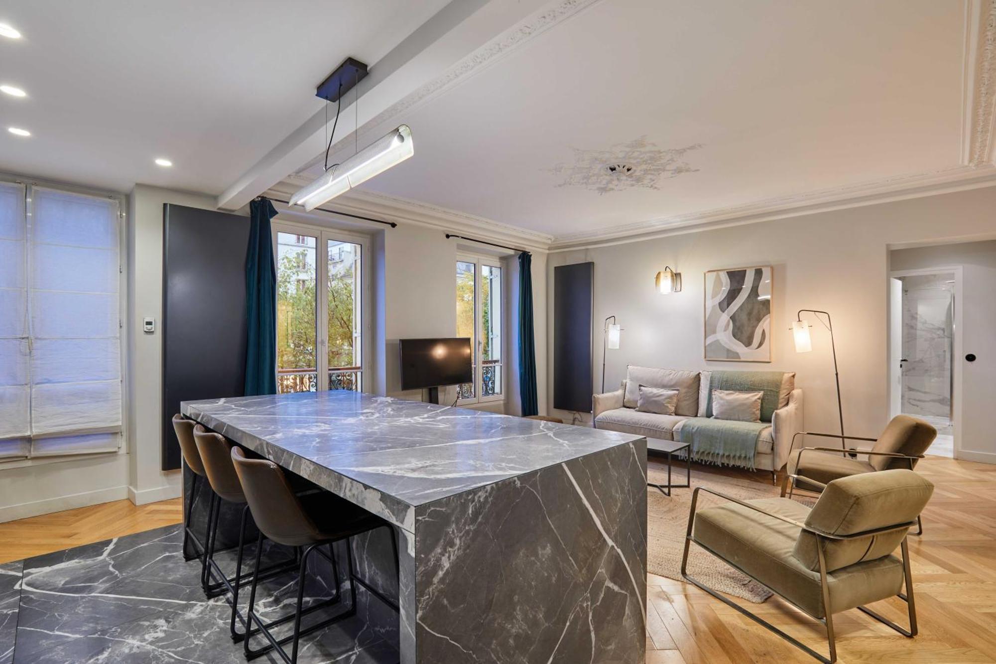 Magnificent Apartment - 3Br- 8P - Batignolles Paris Exterior foto